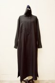 画像5: Cristaseya  #03EE JAPANESE DUBLE WOOL COAT DRESS WITH MAXI COLLAR 　col.BLACK