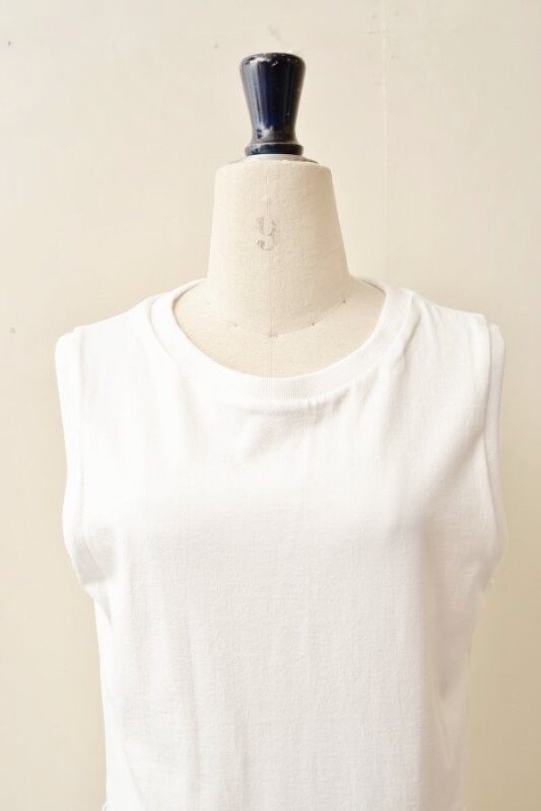 画像2: humoresque　　 long slit dress　 col.white