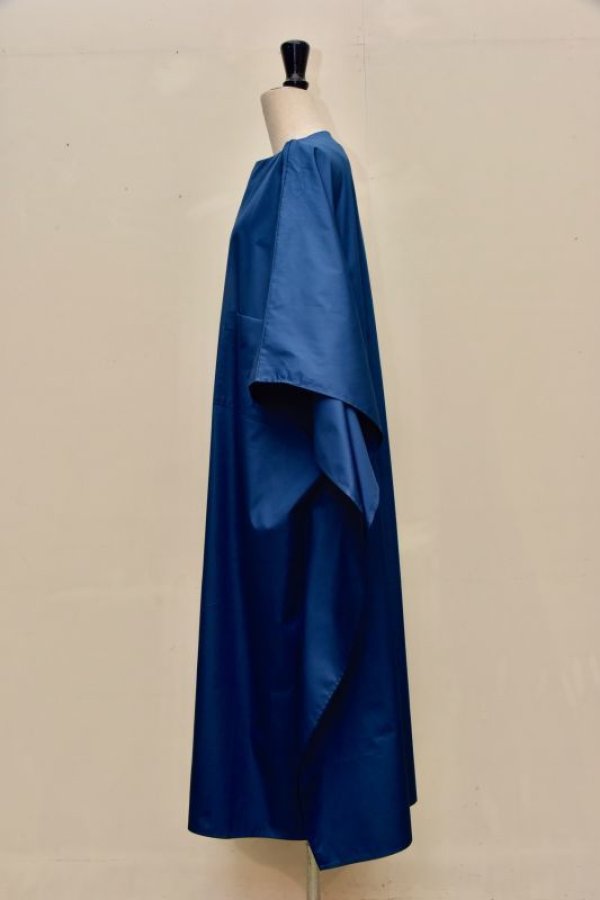 画像4: Cristaseya   LIGHT COTTON OVERSIZED CAFTAN  col.BLUE