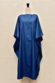 画像6: Cristaseya   LIGHT COTTON OVERSIZED CAFTAN  col.BLUE (6)