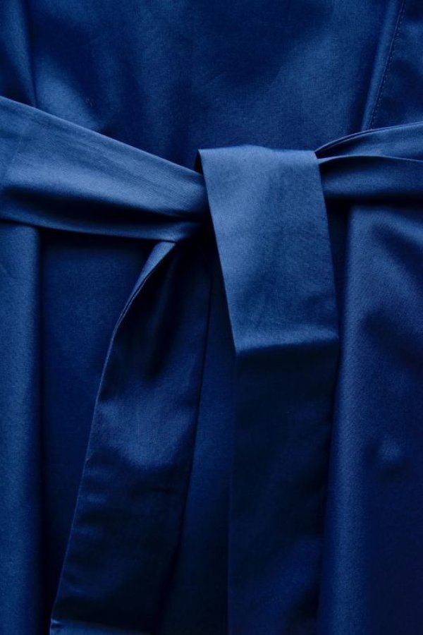 画像9: Cristaseya   LIGHT COTTON OVERSIZED CAFTAN  col.BLUE