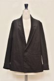 画像2: toogood　" THE EDITOR JACKET  "　col.FLINT(BLACK) (2)