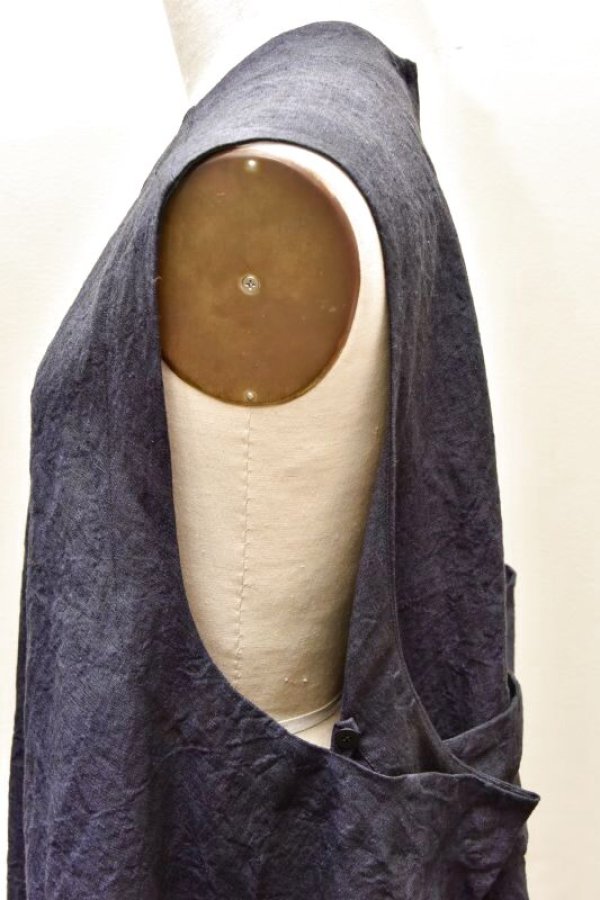 画像7: toogood　　"THE　GARDENER DRESS - LINEN"　col.INK