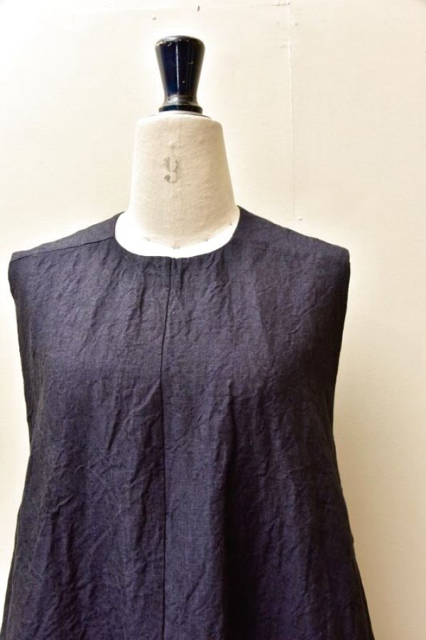 画像3: toogood　　"THE　GARDENER DRESS - LINEN"　col.INK