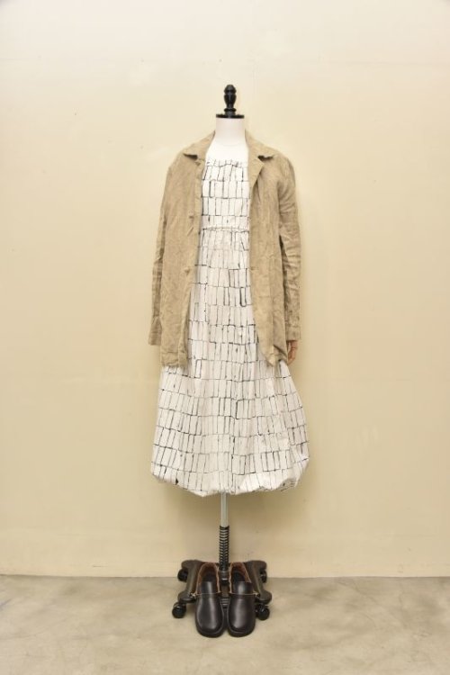 他の写真3: toogood　" THE BELLRINGER DRESS POPLIN BLOCKS  "　col.CHALK