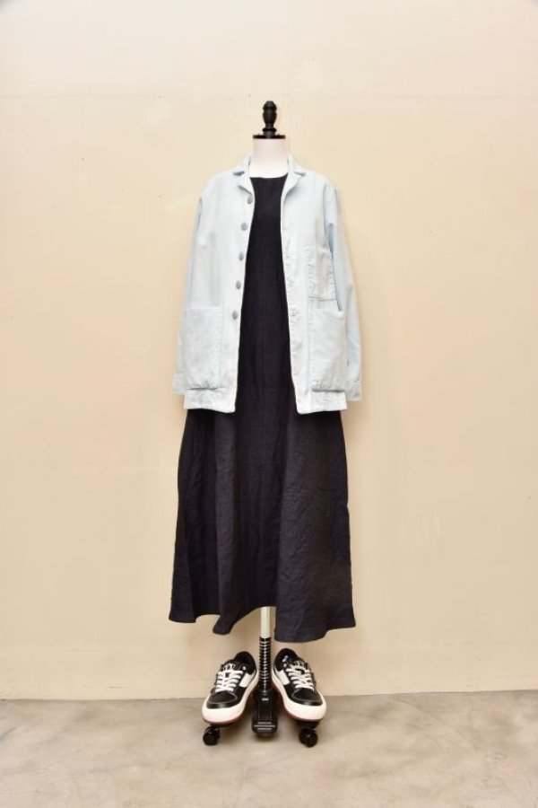 画像13: toogood　　"THE　GARDENER DRESS - LINEN"　col.INK