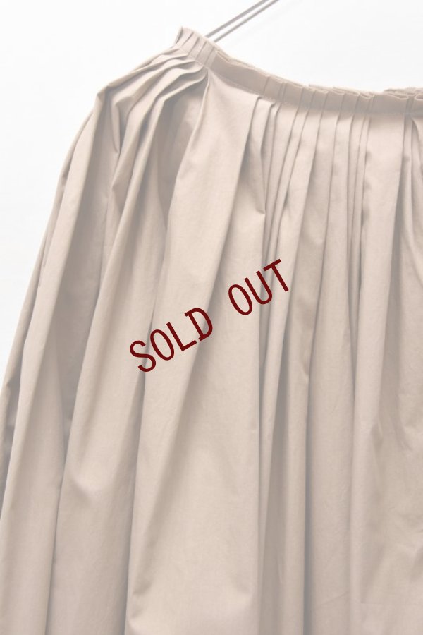 画像3: humoresque　　 random tuck skirt　 col.khaki