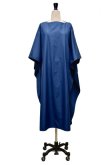 画像2: Cristaseya   LIGHT COTTON OVERSIZED CAFTAN  col.BLUE (2)