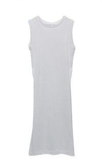 humoresque　　 long slit dress　 col.white