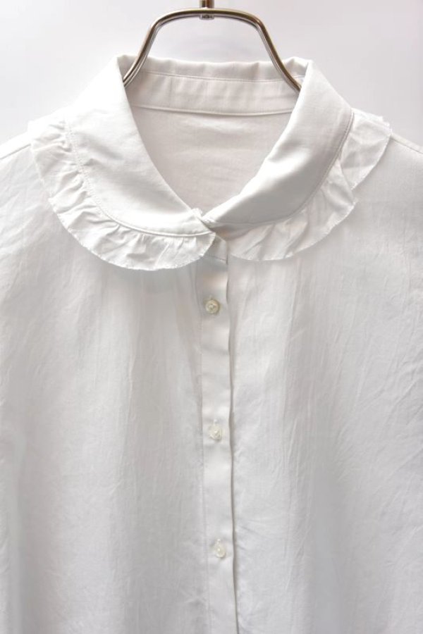 画像2: humoresque　　 frill neck blouse　 col. white