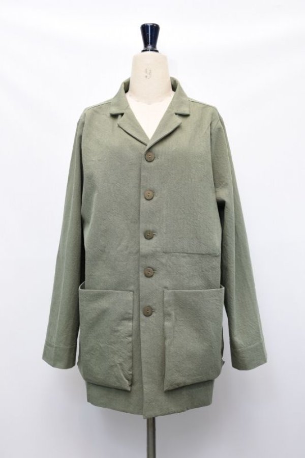 画像8: toogood　" THE PHOTOGRAPHER JACKET - WOOL COTTON DRILL "　 col.LICHEN