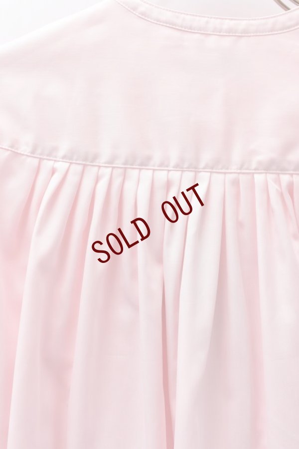 画像8: TENNE HANDCRAFTED MODERN　 HORIZONTAL TUCK  SHIRTS　 col.PINK