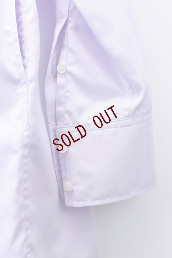 画像6: 【ROLLOT別注】TENNE HANDCRAFTED MODERN  "HORIZONTAL TUCK  SHIRTS" THOMAS MAISON  col, LILAC