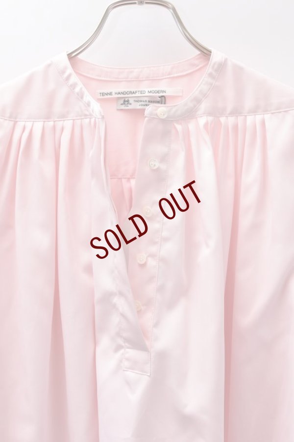 画像3: TENNE HANDCRAFTED MODERN　 HORIZONTAL TUCK  SHIRTS　 col.PINK