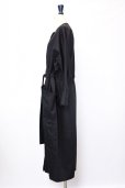 画像4: TENNE HANDCRAFTED MODERN  "WIDE WEIST BELT DRESS"   col, BLACK