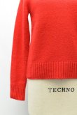 画像4: Cristaseya　 SHETLAND SWEATER (Tight Fit) 　 col.RED (4)