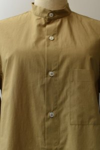 Cristaseya　 Light Cotton Mao Shirt 　 col.L.Khaki