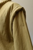 画像6: Cristaseya　<br />Japanese Cotton＆Linen Padded Jacket<br />col.Khaki (6)