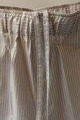 画像3: Cristaseya    Japanese Striped Cotton Moroccan Pajama Pants    col.Small Brown Stripes