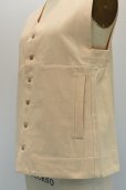 画像3: toogood　 THE PHILOSOPHER WAISTCOAT - WORK DRILL　 col.BARLEY