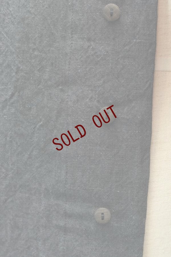 画像15: toogood　 THE GLASSBLOWER TUNIC - LAUNDERED LINEN　 col.CHARCOAL