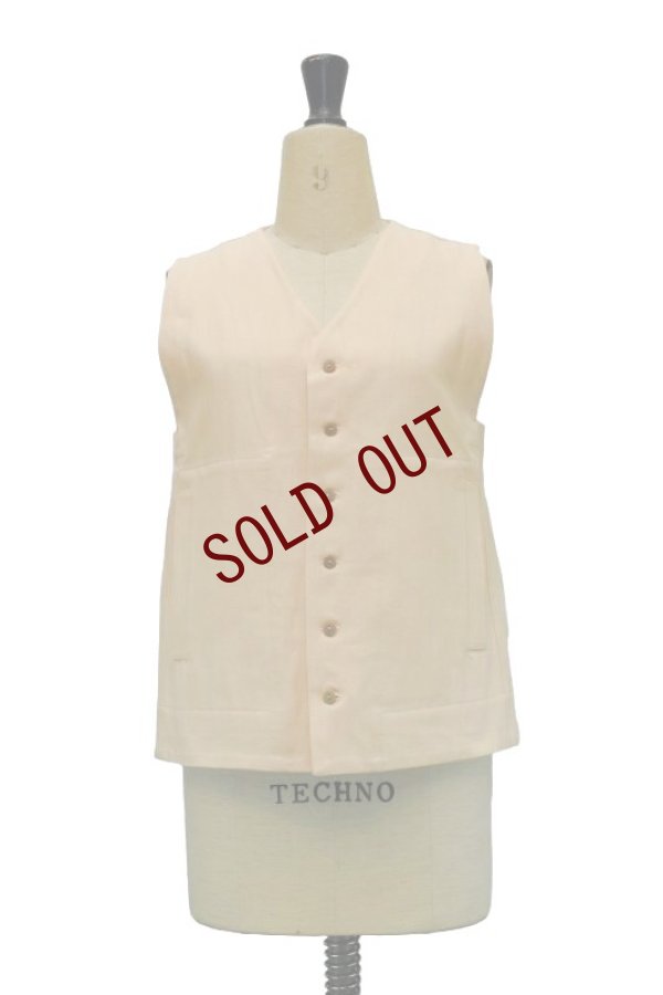 画像2: toogood　 THE PHILOSOPHER WAISTCOAT - WORK DRILL　 col.BARLEY