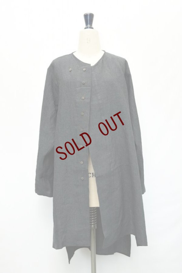 画像12: toogood　 THE GLASSBLOWER TUNIC - LAUNDERED LINEN　 col.CHARCOAL