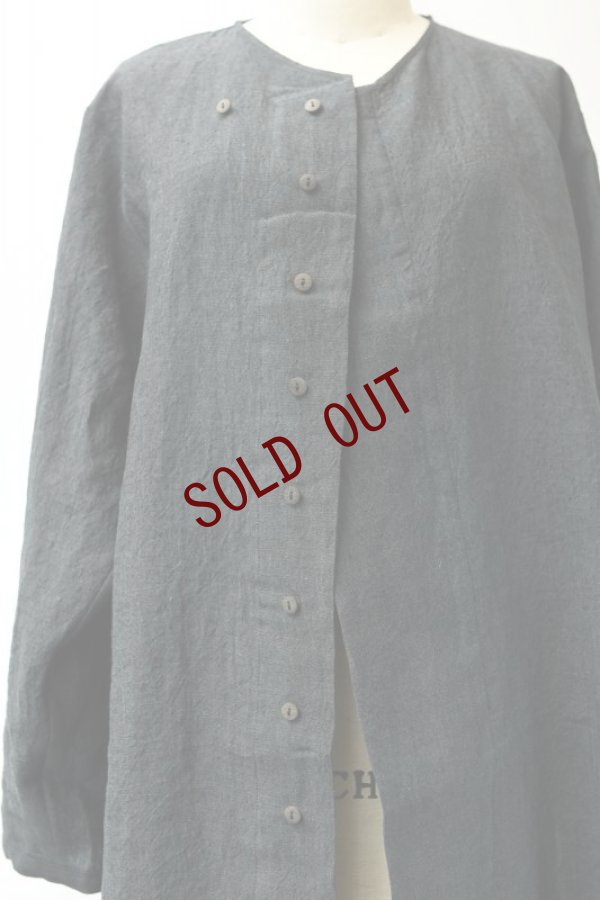 画像3: toogood　 THE GLASSBLOWER TUNIC - LAUNDERED LINEN　 col.CHARCOAL