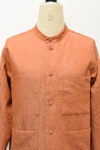 toogood　 THE LOCKSMITH SHIRT - LINEN COTTON DRILL　 col.CLAY