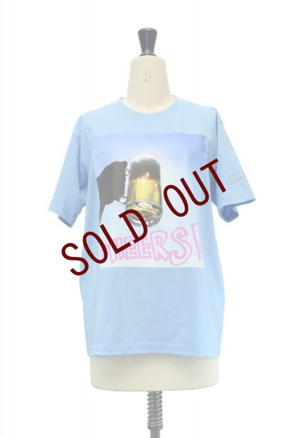 画像1: Sans limite  ビールTシャツ3　  col.SAX (1)