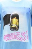 画像2: Sans limite  ビールTシャツ3　  col.SAX (2)