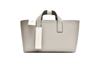 foot the coacher　 LEATHER TOTE  SIZE SS　 col.GREY EMBOSSED