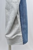 画像5: BLESS　 Over jogging jeans　 col. light grey / blue denim