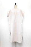 画像3: Cristaseya　 13S-WH-BIS　 FELTED WOOL CAFTAN -5cm SHORTER　 col.WHITE  (3)