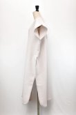 画像4: Cristaseya　 13S-WH-BIS　 FELTED WOOL CAFTAN -5cm SHORTER　 col.WHITE  (4)