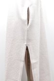 画像7: Cristaseya　 13S-WH-BIS　 FELTED WOOL CAFTAN -5cm SHORTER　 col.WHITE  (7)