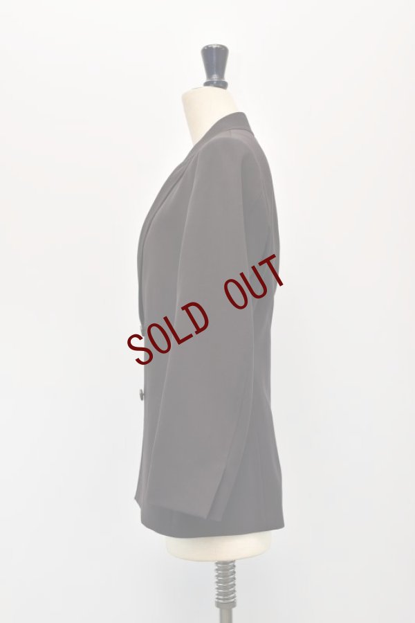 画像6:  AURALEE　 LIGHT WOOL MAX GABARDINE DOUBLE BRESTED JACKET　 col.DARK BROWN