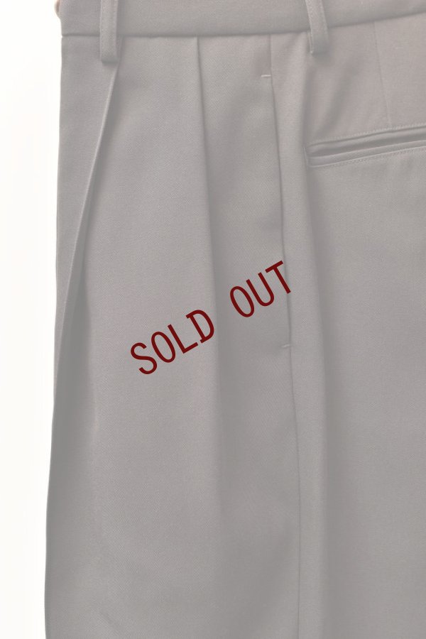 画像9:  AURALEE　 LIGHT WOOL MAX GABARDINE SLACKS　 col.DARK BROWN