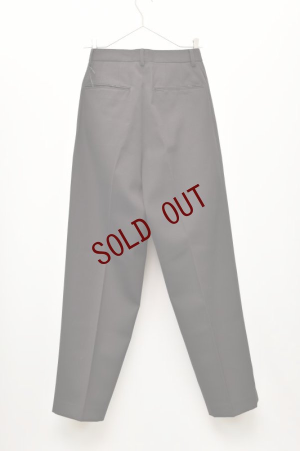 画像6:  AURALEE　 LIGHT WOOL MAX GABARDINE SLACKS　 col.DARK BROWN