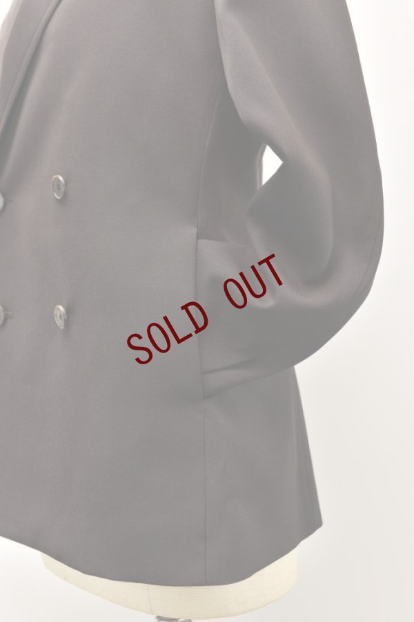 画像4:  AURALEE　 LIGHT WOOL MAX GABARDINE DOUBLE BRESTED JACKET　 col.DARK BROWN