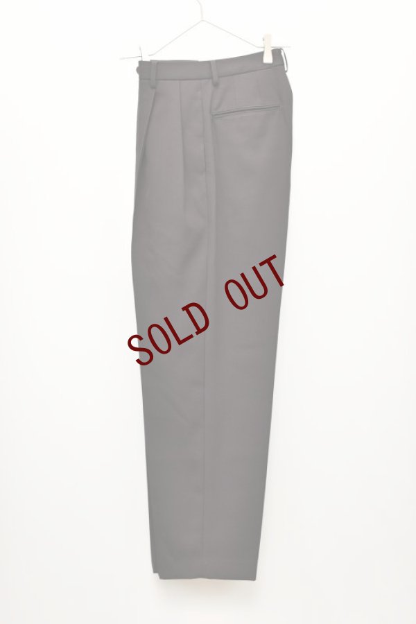 画像8:  AURALEE　 LIGHT WOOL MAX GABARDINE SLACKS　 col.DARK BROWN