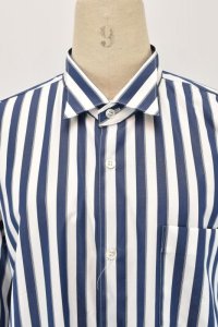 Sans limite  Wing Collar B　THOMAS MASON  col.NAVY STRIPE