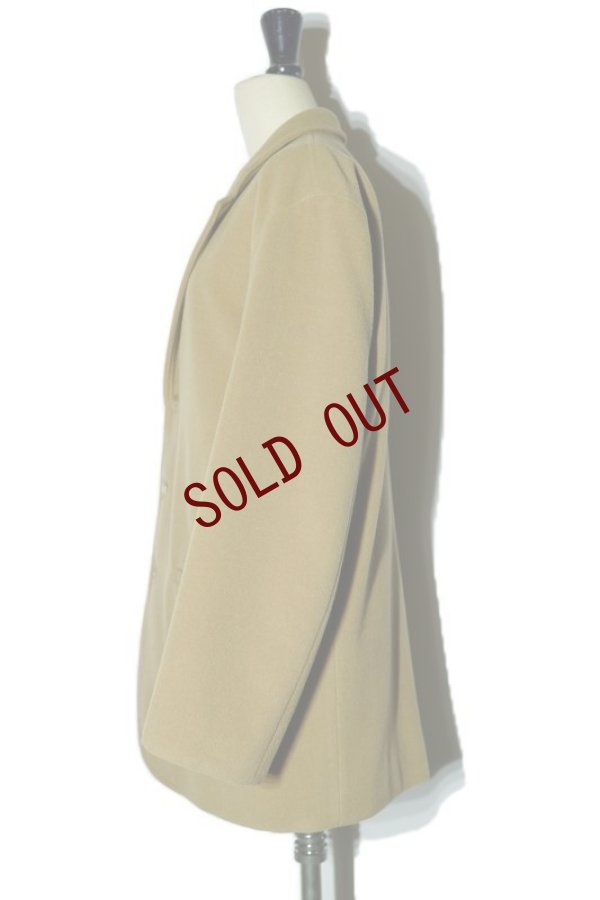 画像3:  AURALEE　 CASHMERE WOOL MOSSER OVER JACKET　 col.CAMEL BEIGE