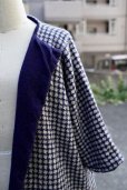 画像3: DANIELA GREGIS   capotto coat rebus lavato 　 col.klein blue natural navy blue