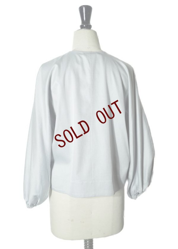 画像3: TENNE HANDCRAFTED MODERN　 GUZZET SLEEVE SHIRT　 col.BLUE