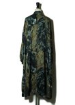 画像6: Dessin de mode　 ボウタイギャザースリーブワンピース　 col.BLACK MARBLE (6)