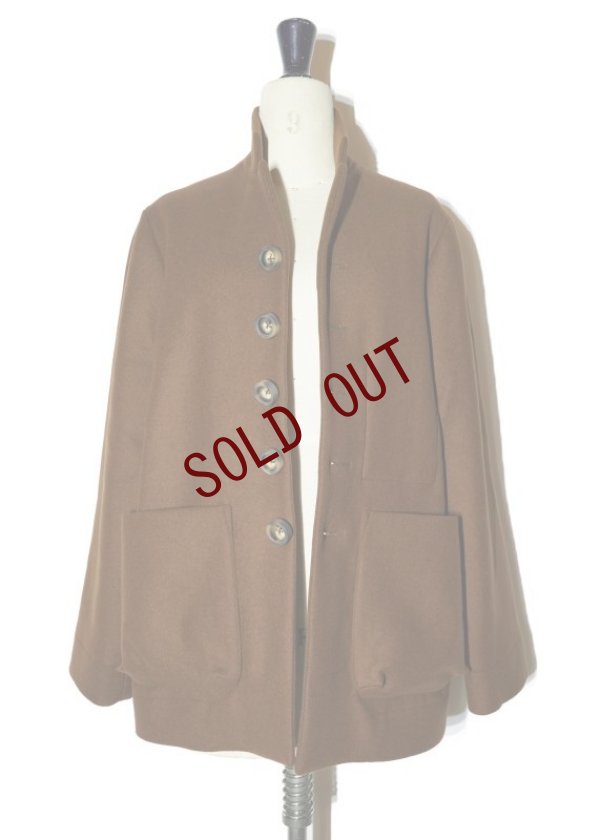 画像4: toogood　 THE PHOTOGRAPHER JACKET - LAMBSWOOL FELT　 col.Chestnut