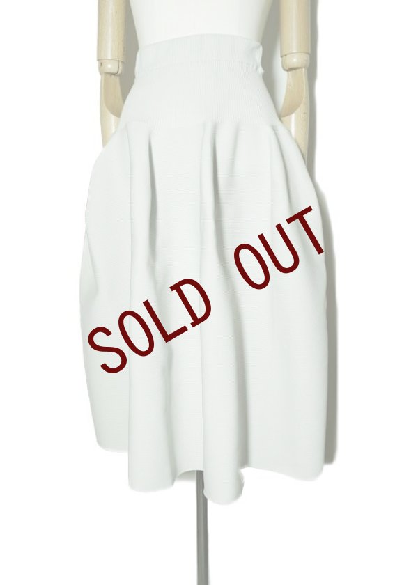画像1: -50%CFCL　 POTTERY SKIRT 2　 col.WHITE (1)