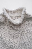 画像3: Isabella Stefanelli  <br />(XI)-Virginia Jumper-(IS) Aran　<br />Irish wool-hand knitted (3)
