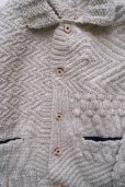画像3: Isabella Stefanelli  <br />(XI)-Jack Flight Jkt-(IS) Aran　<br />Irish wool-hand knitted (3)